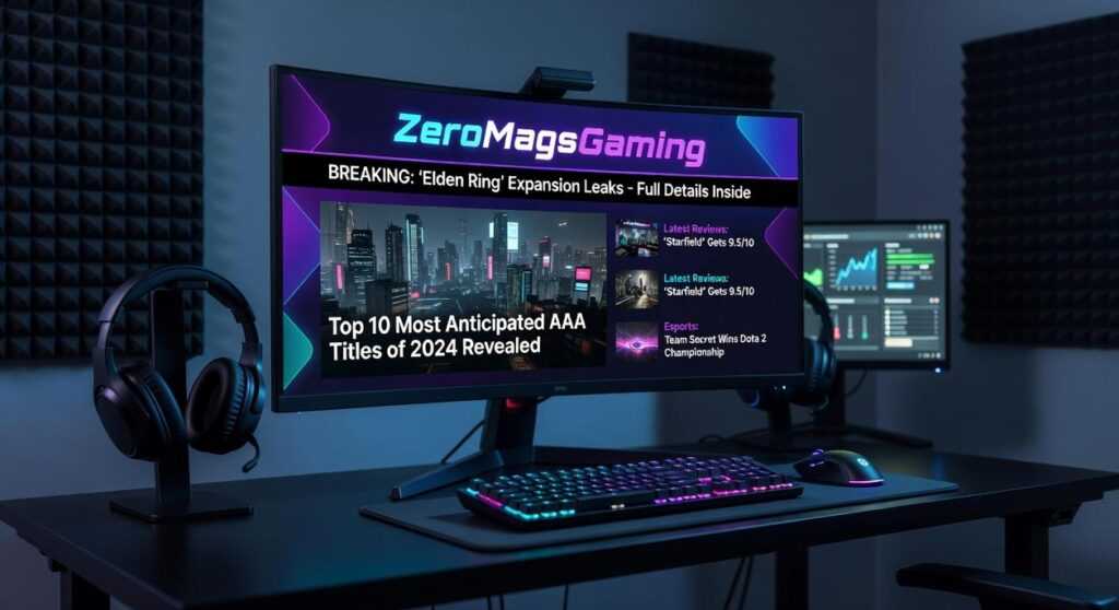 best gaming news websites zeromaggaming