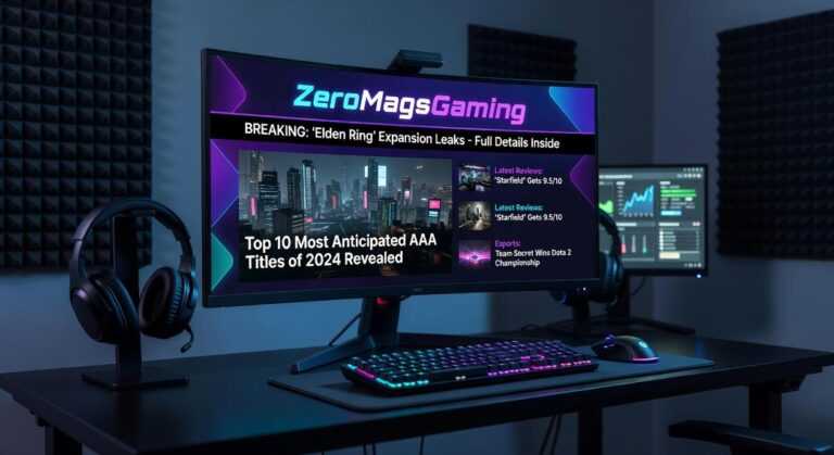 best gaming news websites zeromaggaming
