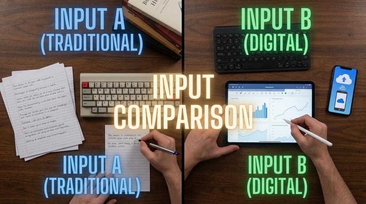 input comparison