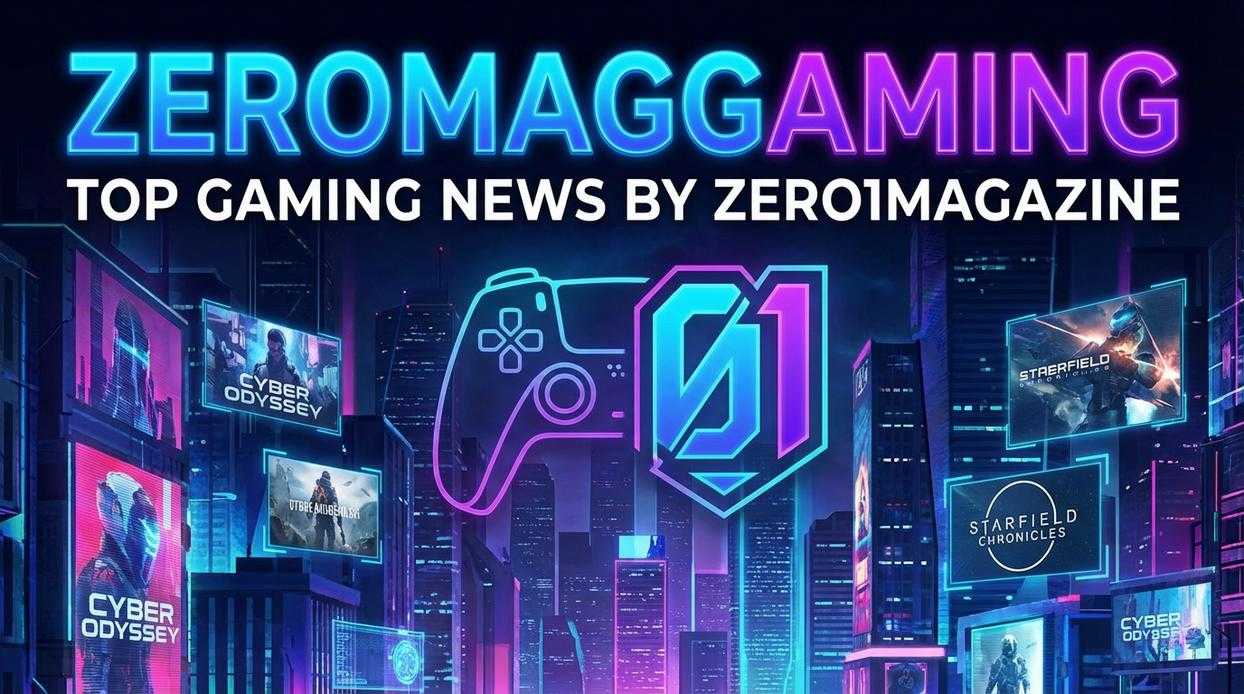 Zeromaggaming Top Gaming News by Zero1magazine